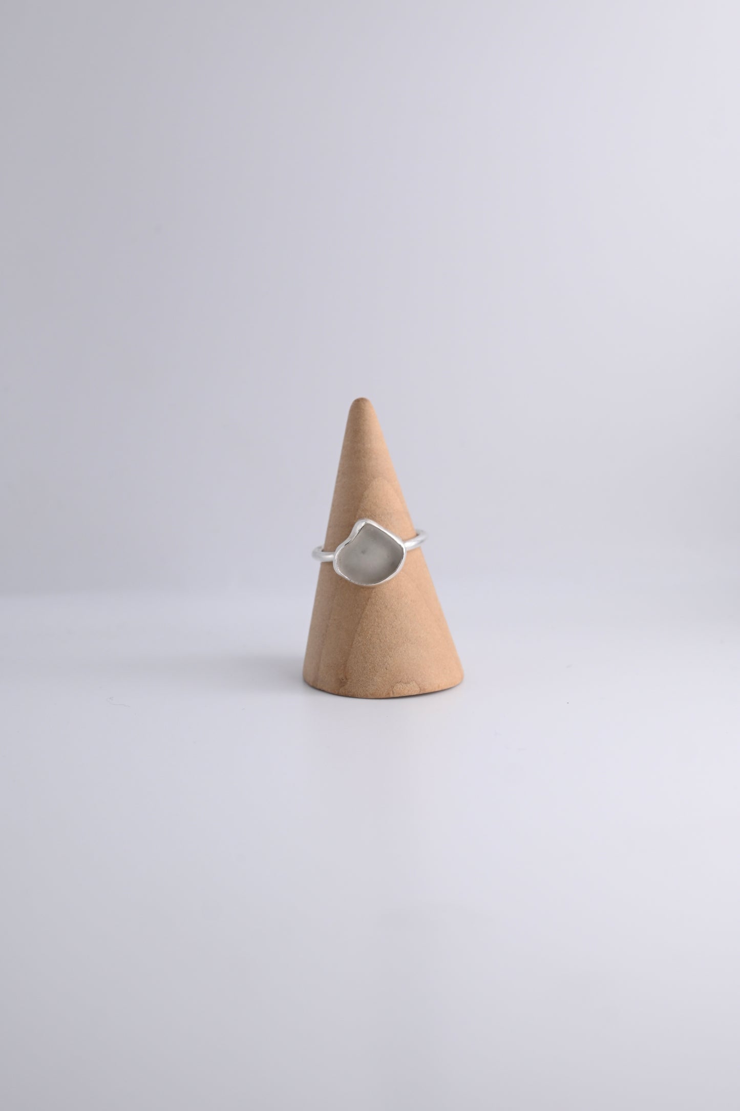 Sea Glass Ring [Size 8]