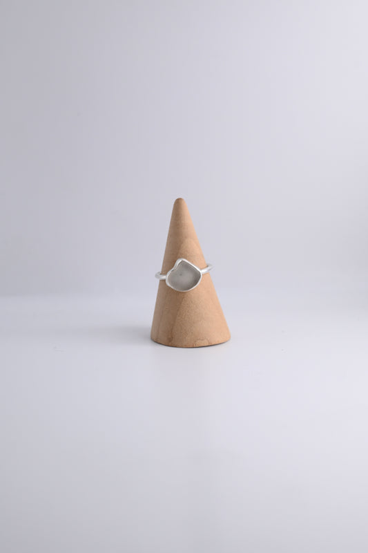Sea Glass Ring [Size 8]