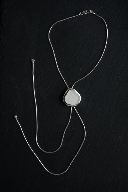 Sea Glass Bolo Tie