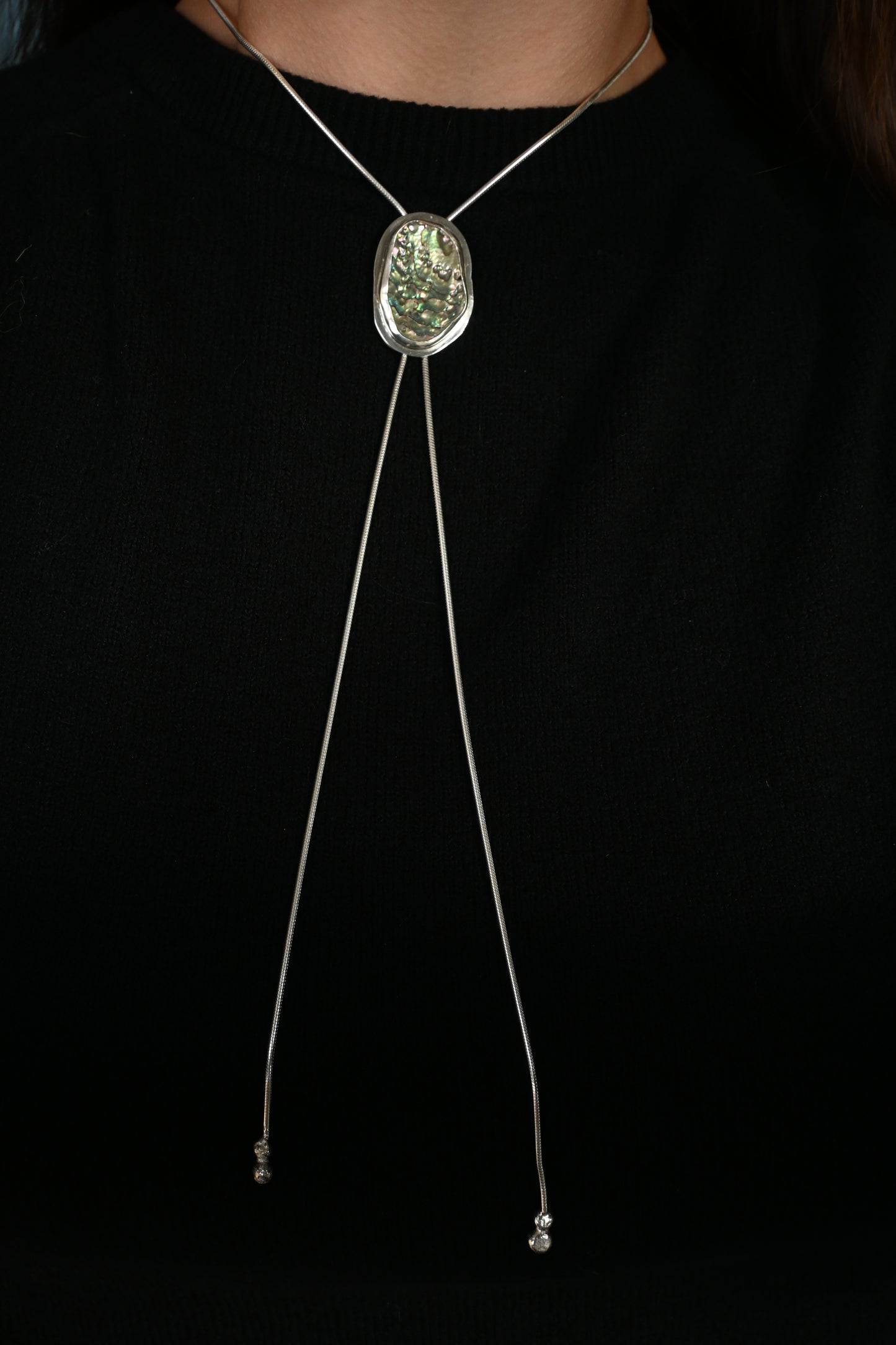 Abalone Bolo Tie