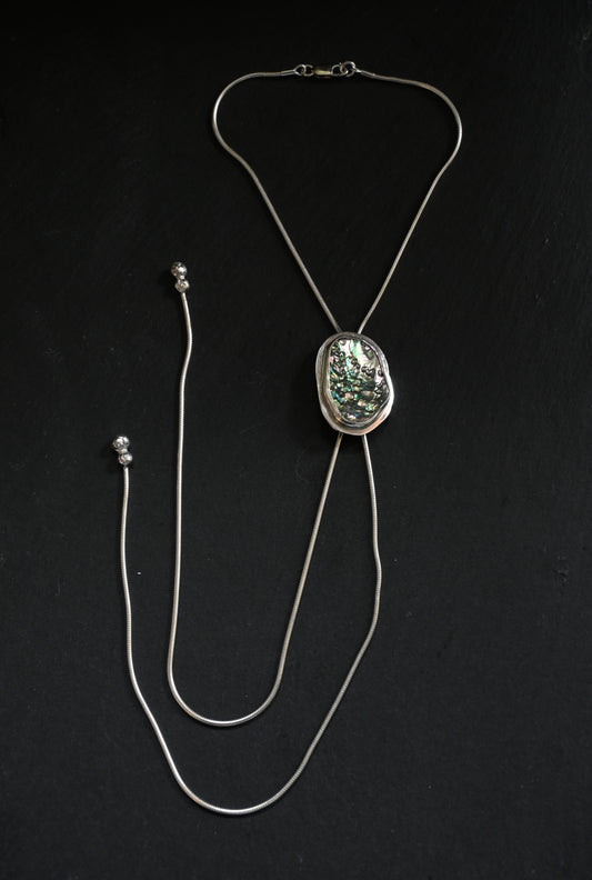 Abalone Bolo Tie