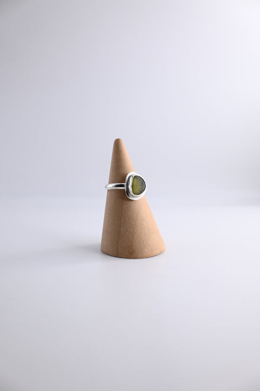 Sea Glass Ring [Size 5.5]
