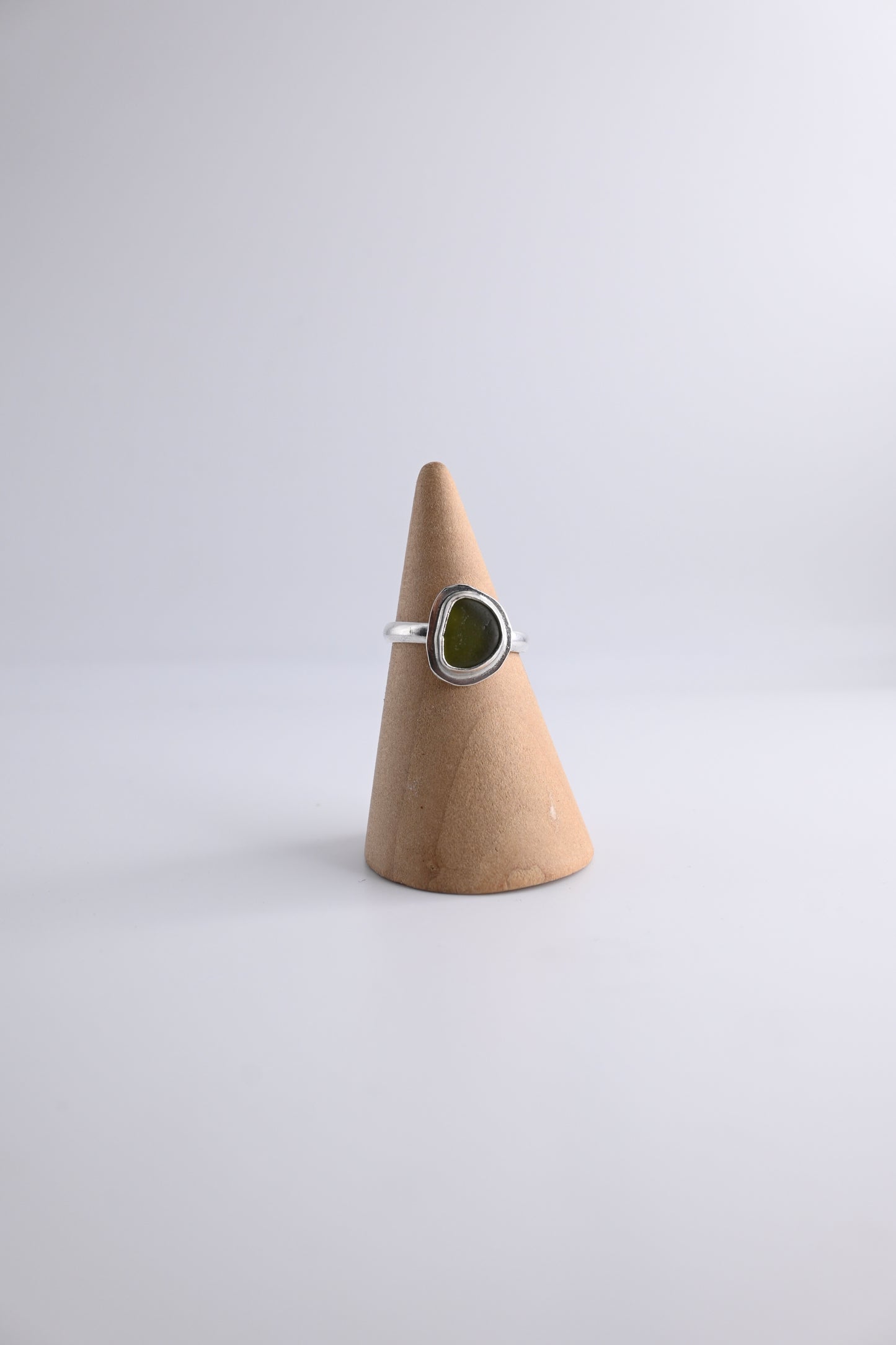 Sea Glass Ring [Size 5.5]