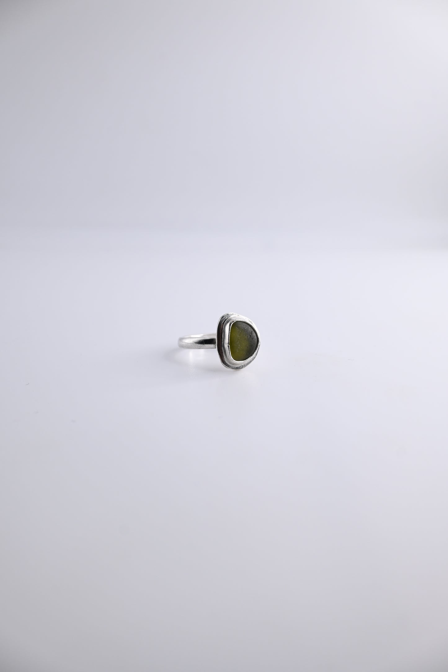 Sea Glass Ring [Size 5.5]