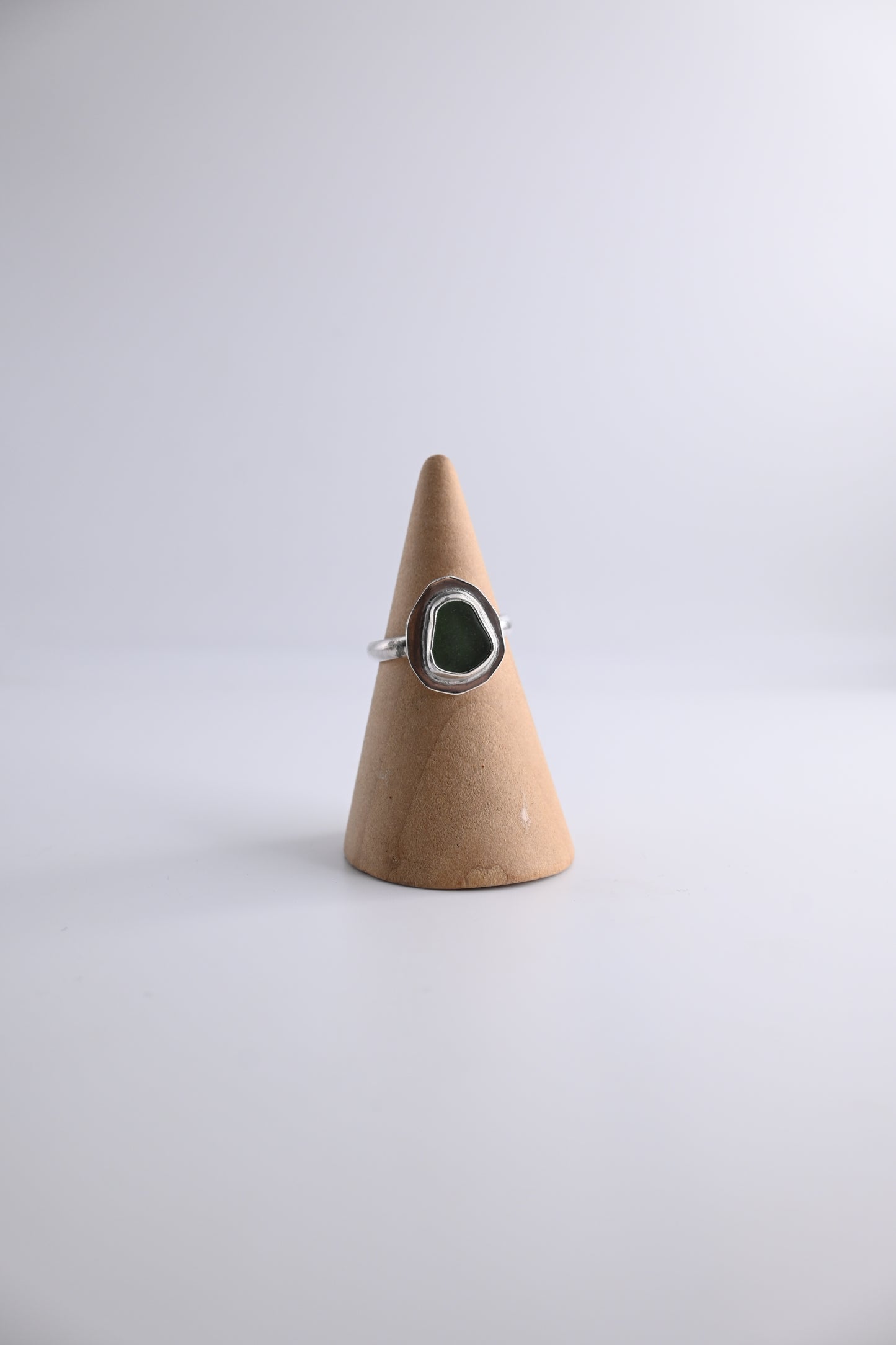 Sea Glass Ring [Size 6]
