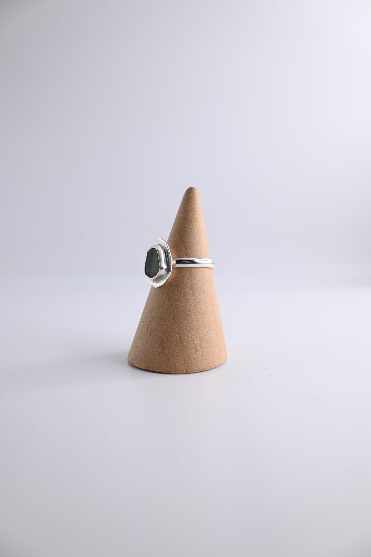 Sea Glass Ring [Size 6]