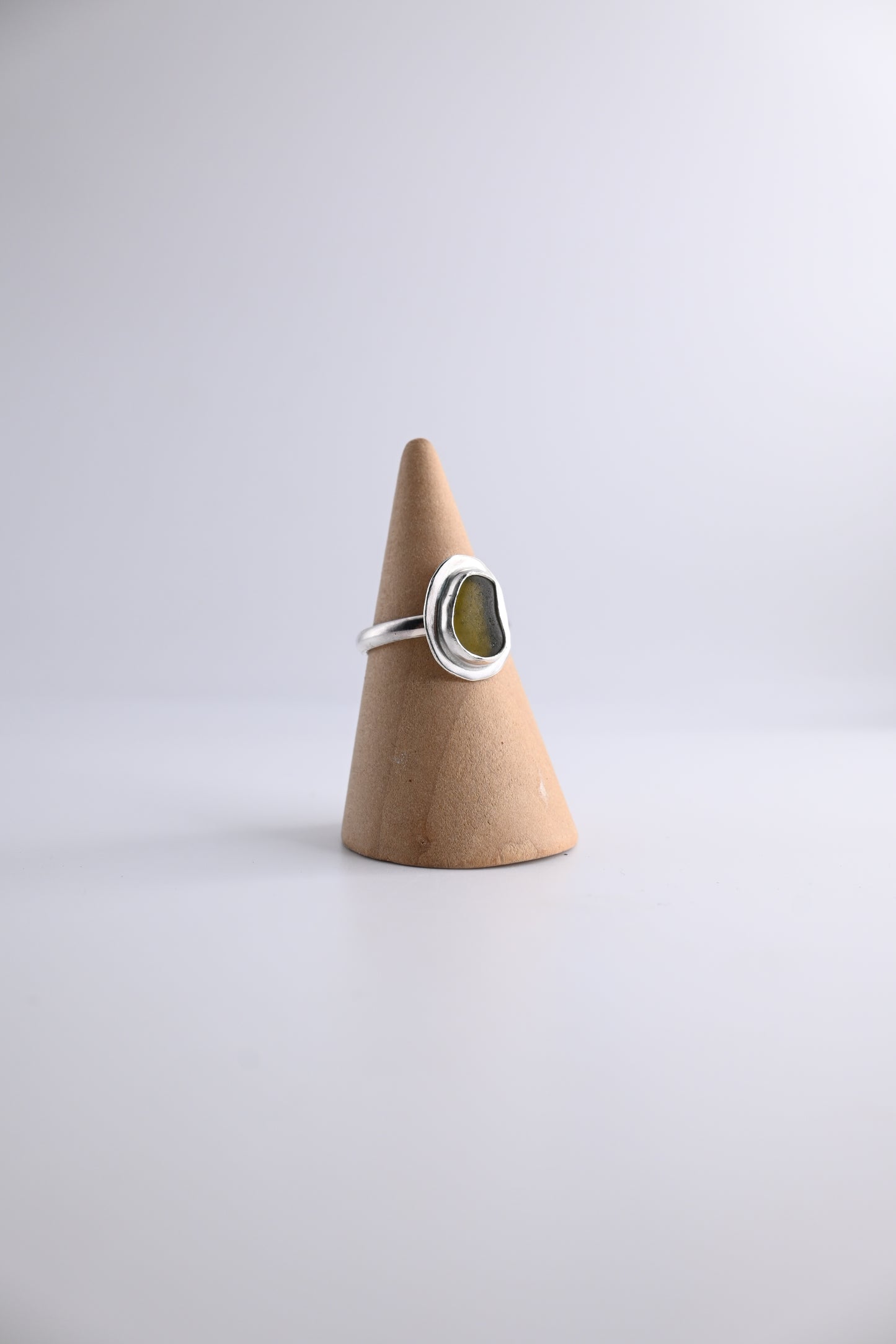 Sea Glass Ring [Size 7]