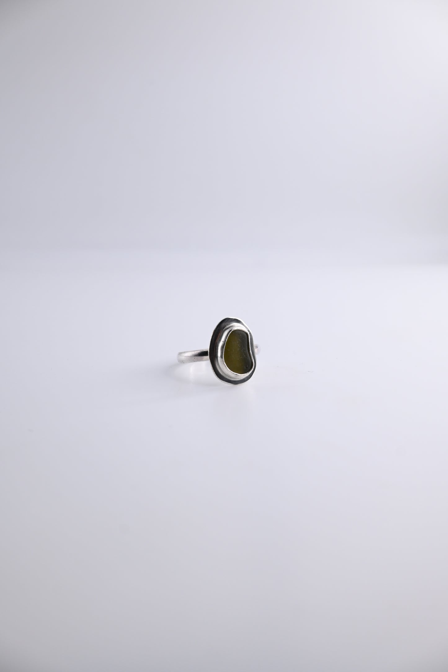 Sea Glass Ring [Size 7]