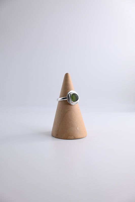 Sea Glass Ring [Size 5]