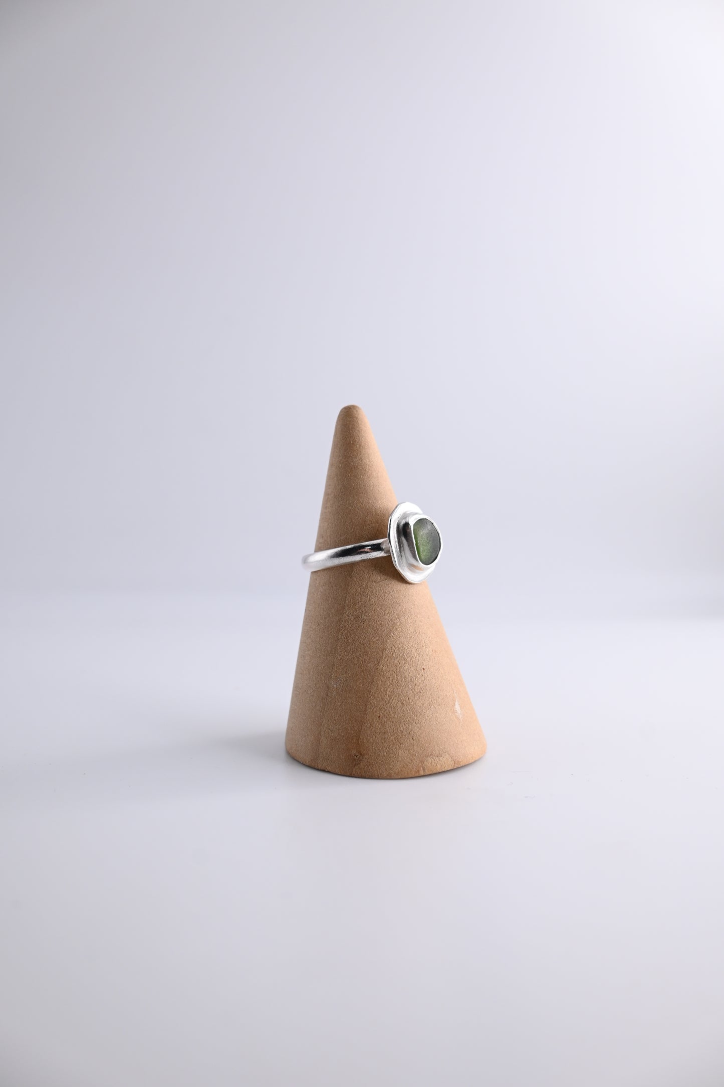 Sea Glass Ring [Size 5]