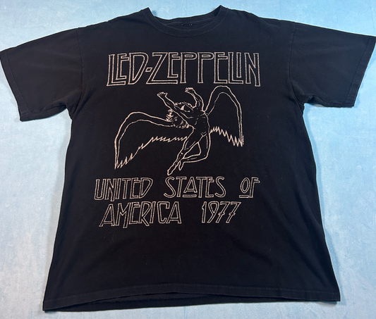 Led Zeppelin USA 1977 T-Shirt [Size L]