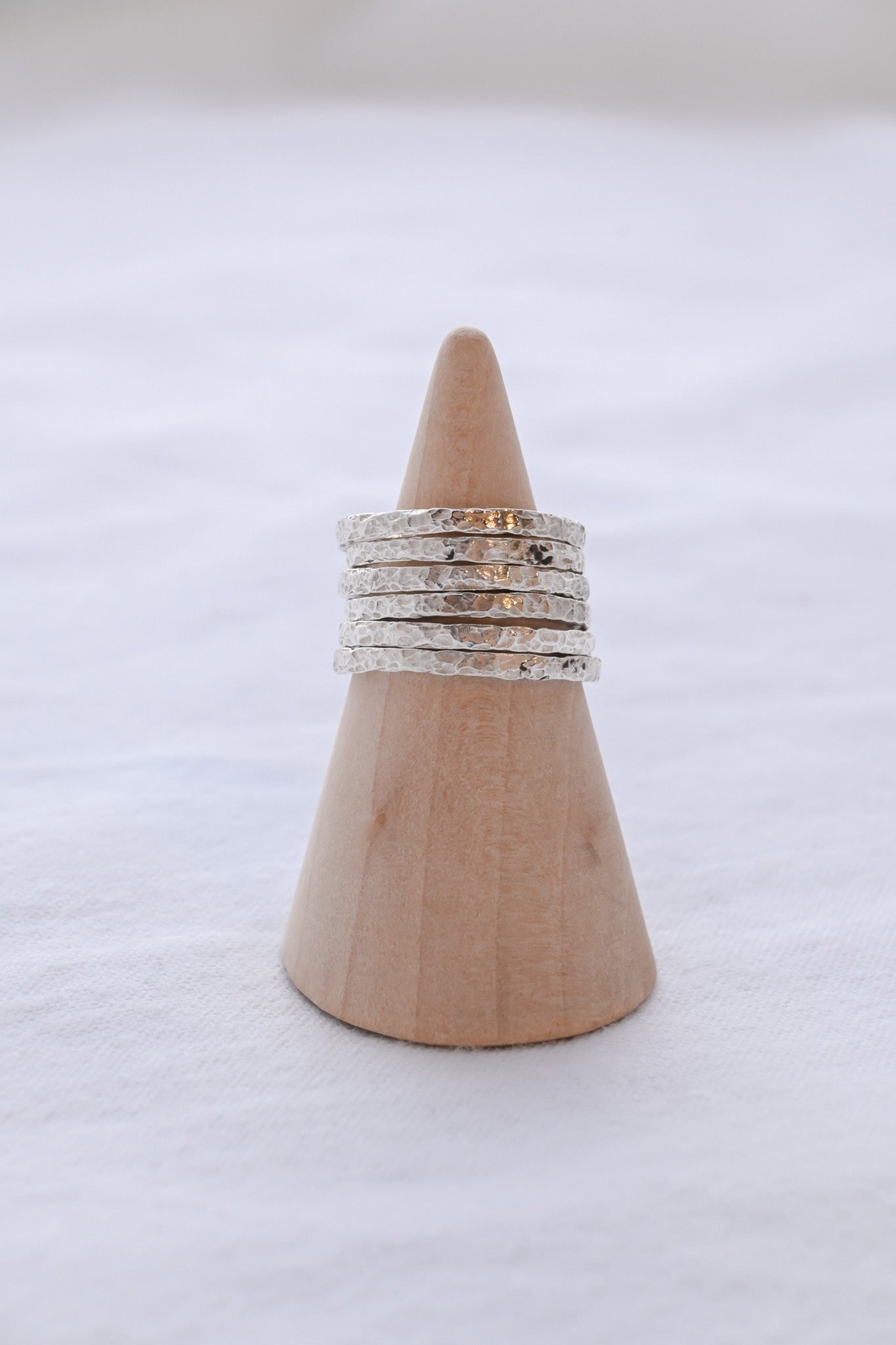 Hammered Jump Ring [Multi Size]