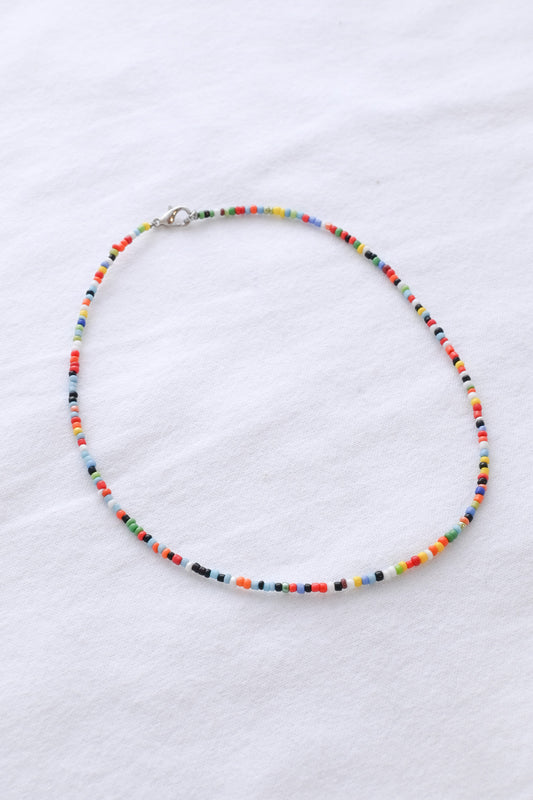 Multi Color Beaded Necklace